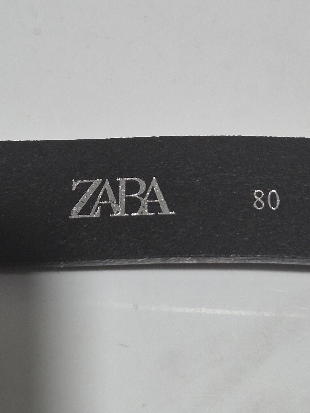 ZARA Black Leather Belt .Grunge&Gothic - Picture 5 of 7